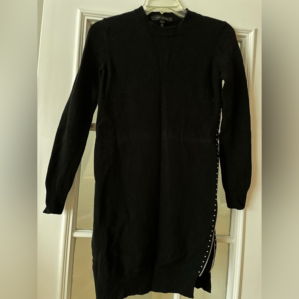 Marc Jacobs sweater dress w/ studs